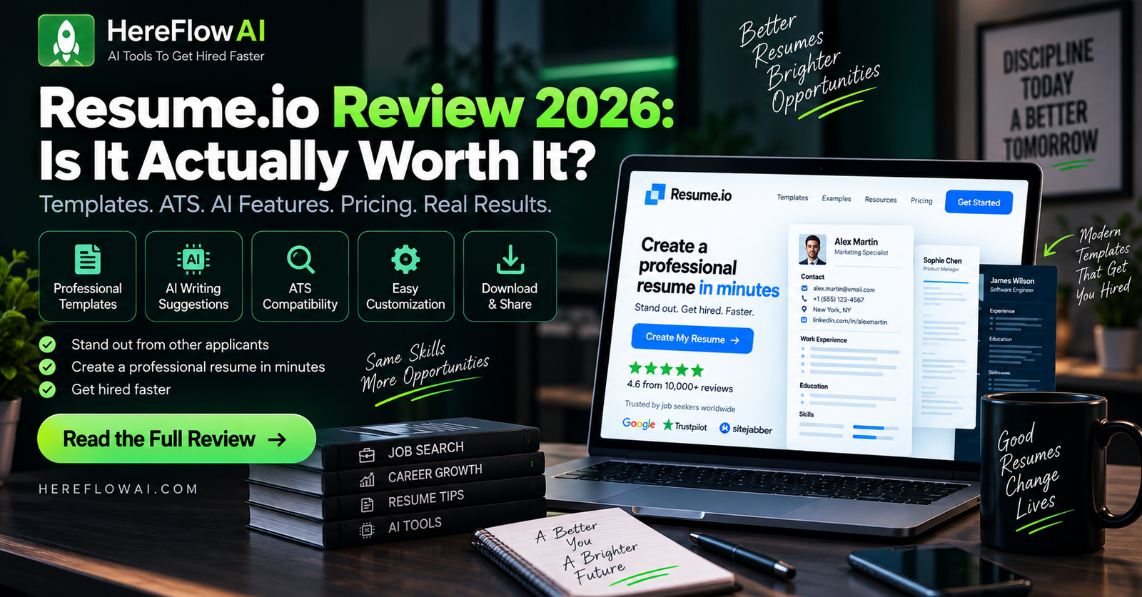 Resume.io review 2026