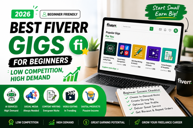 best Fiverr gigs for beginners