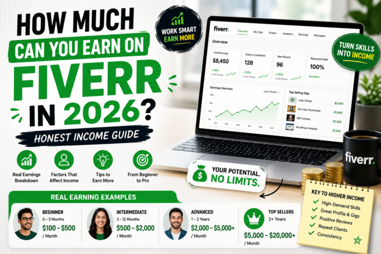 how much can you earn on Fiverr