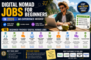 digital nomad jobs for beginners