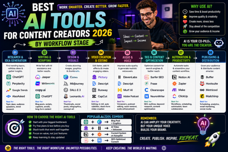 AI tools for content creators