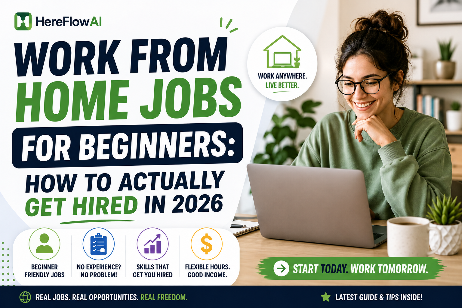 work from home jobs for beginners
