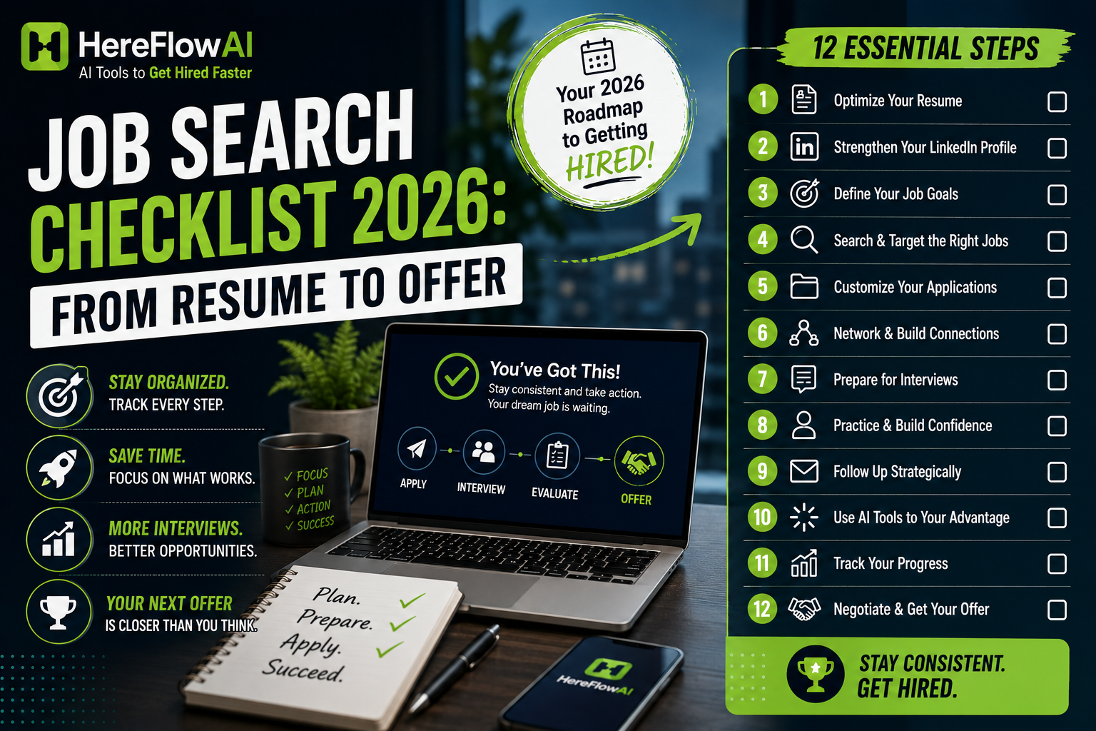 job search checklist