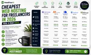 cheapest web hosting for freelancers