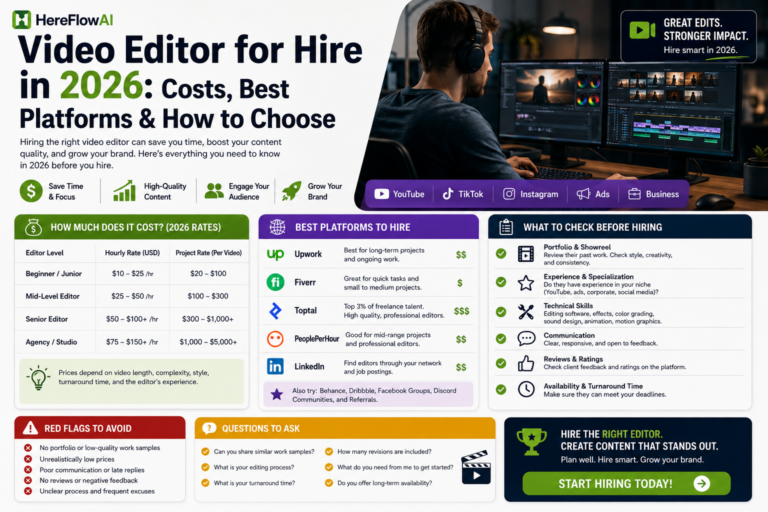 video editor for hire