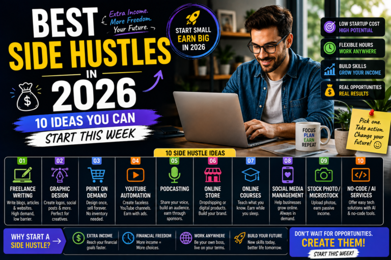 best side hustles 2026