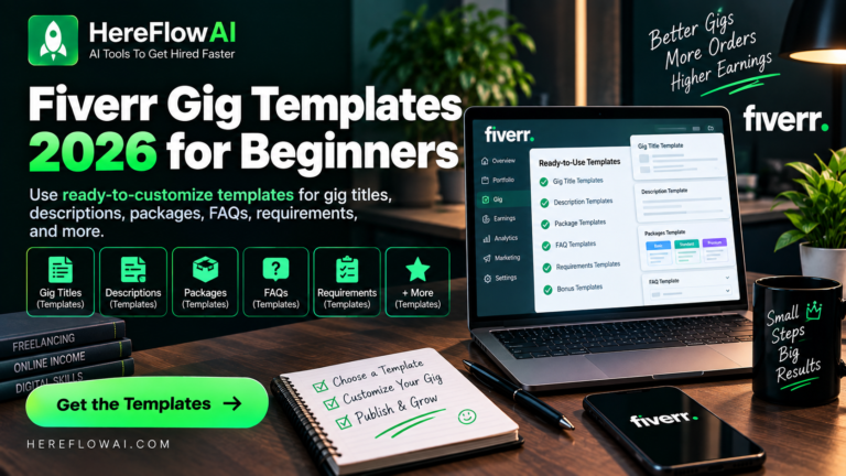 Fiverr Gig Templates 2026