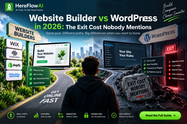 website builder vs wordpress
