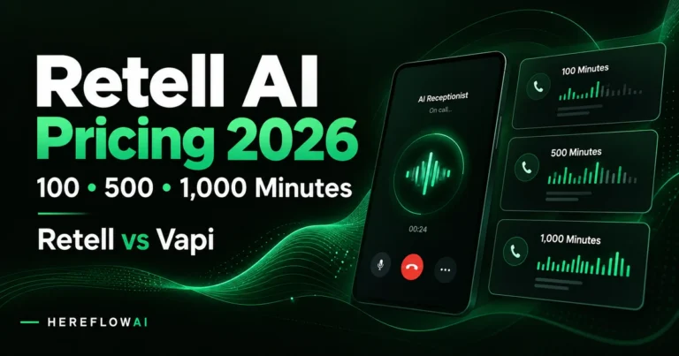 Retell AI pricing 2026