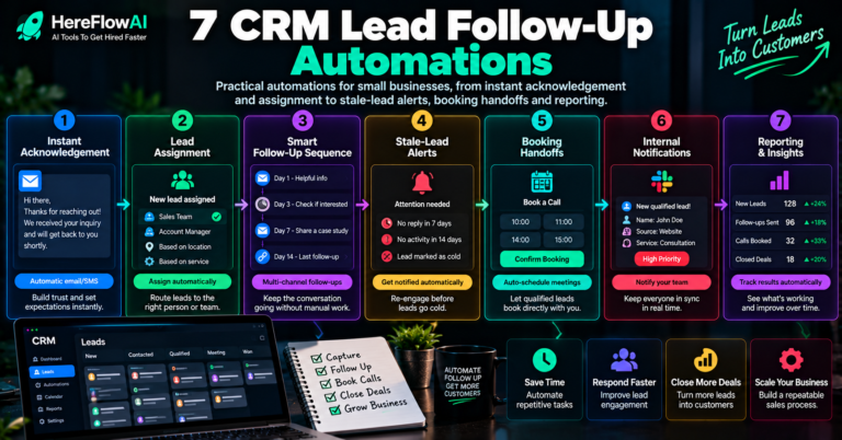 CRM lead follow-up automation