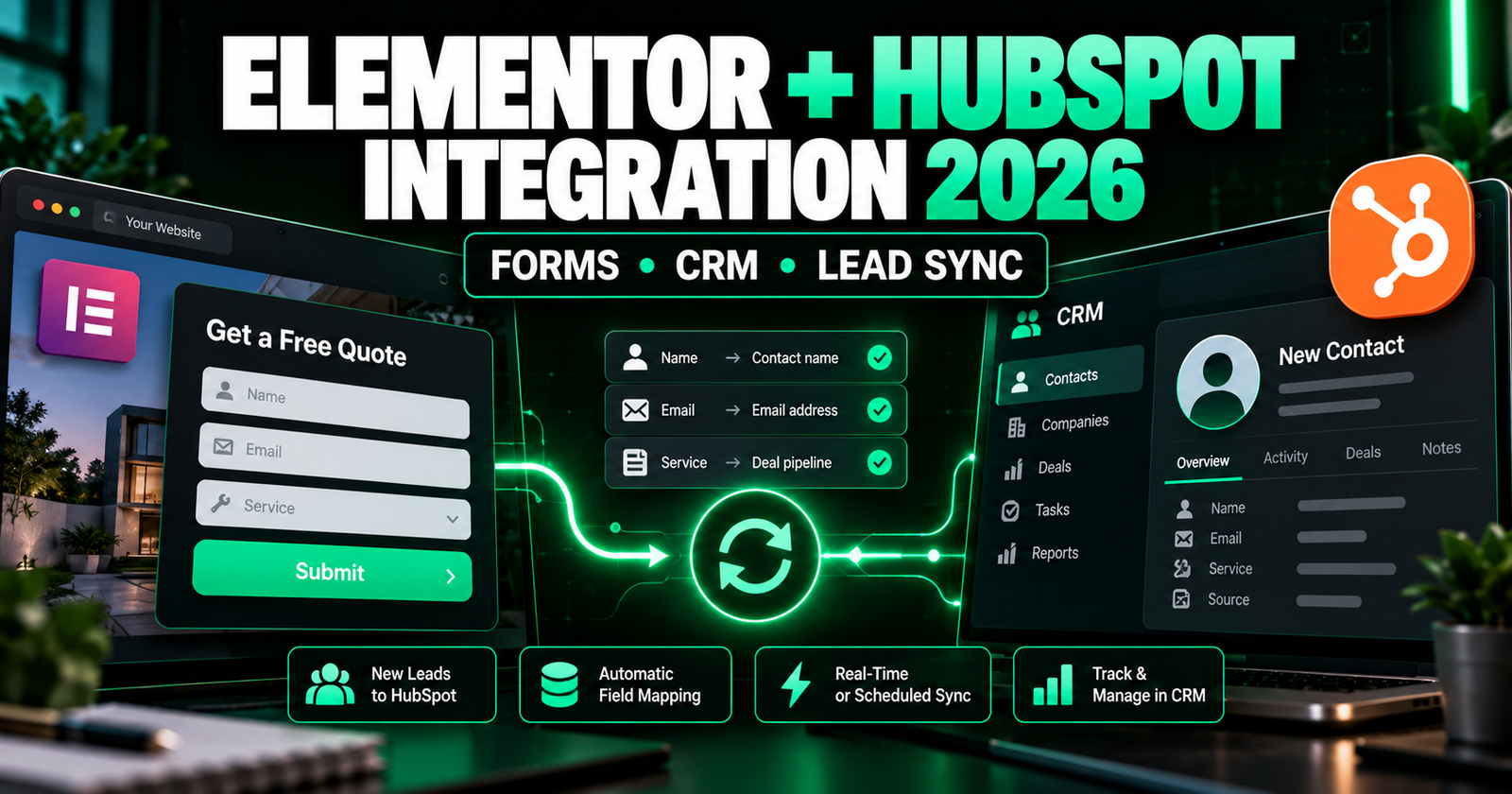 elementor hubspot integration