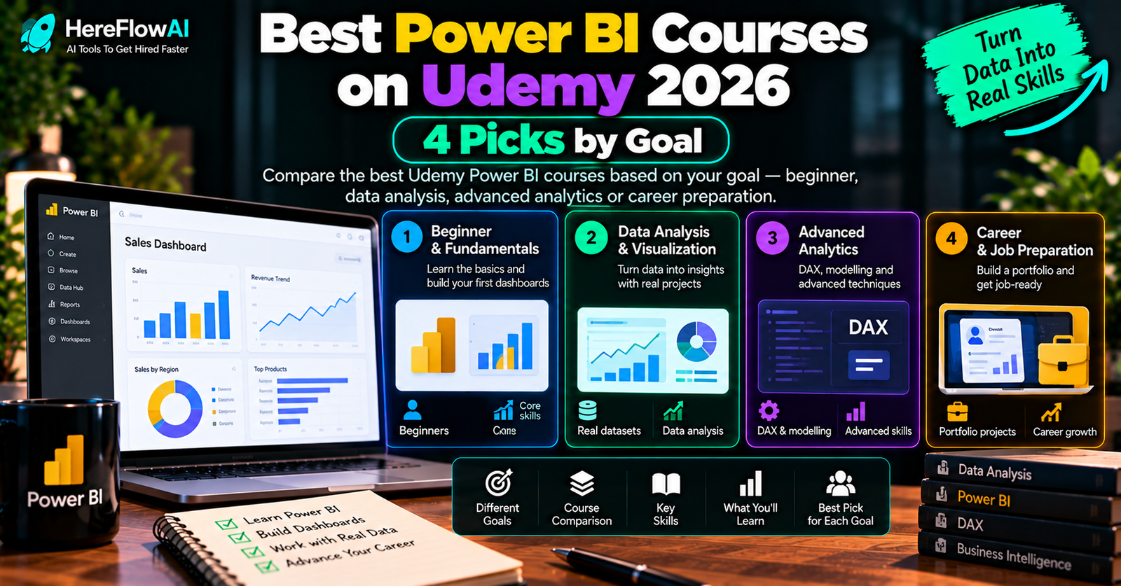 best power bi course on udemy