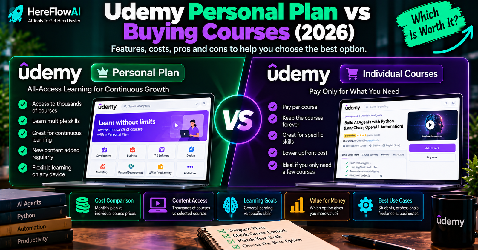 udemy personal plan vs buying courses